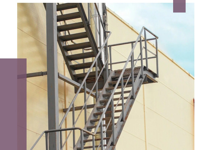 Пожарные лестницы в Гукове от 12319 руб. — монтаж и продажа | ПРОЛЁТ-Гкв