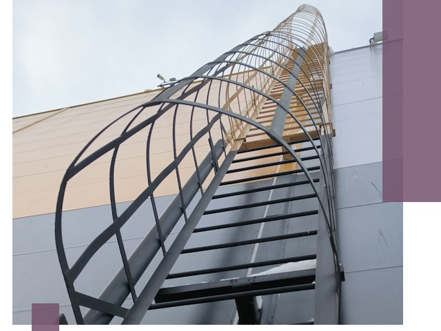 Изготовление и монтаж пожарных лестниц в Гукове профессионально