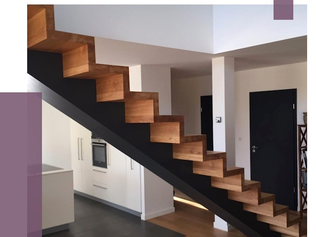 Изготовление деревянных лестниц в Гукове от 87261 руб. | ПРОЛЁТ-Гкв