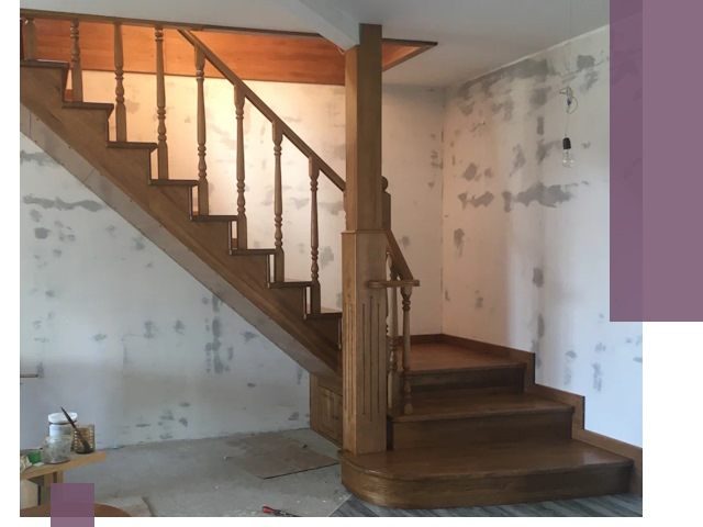 Ремонт деревянных лестниц в Гукове: быстро и качественно