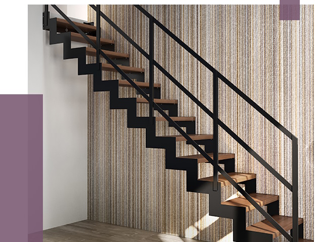 Изготовление металлических лестниц в Гукове от 48764 руб. | ПРОЛЁТ-Гкв