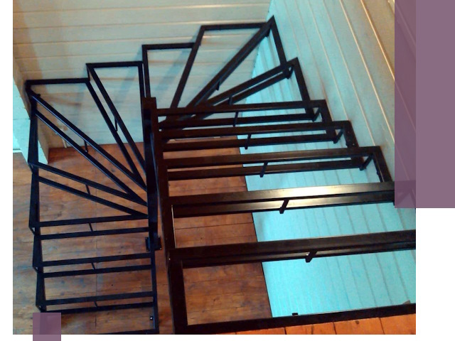 Изготовление металлических лестниц любой сложности в Гукове