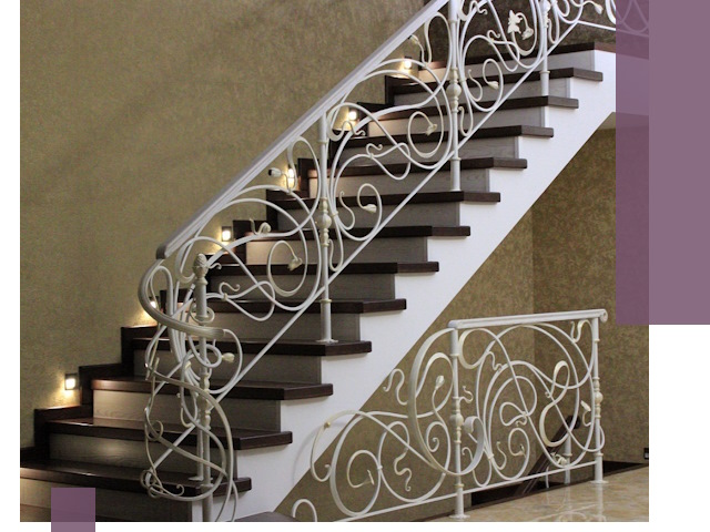 Кованые лестницы под ключ в Гукове — изготовление и монтаж