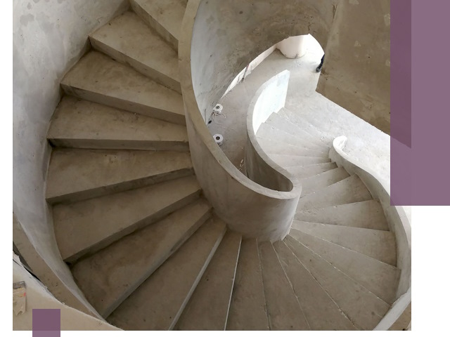 Монтаж бетонных лестниц под ключ в Гукове быстро и надежно