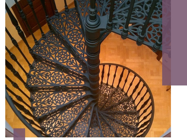 Винтовые лестницы под ключ в Гукове: производство и монтаж