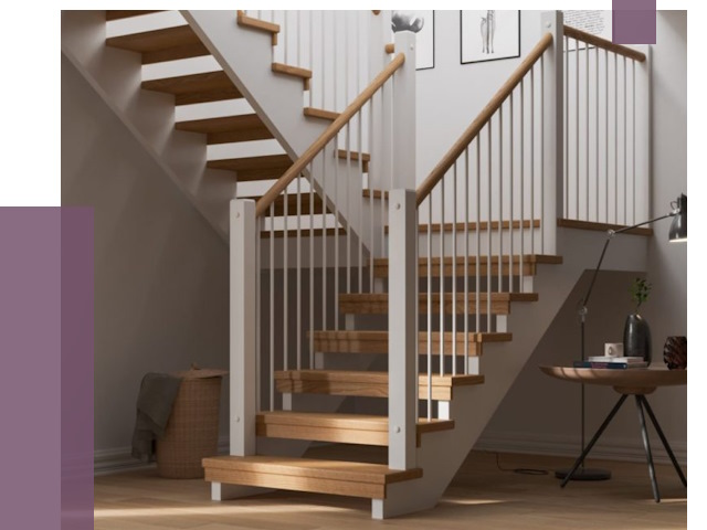 Маршевые лестницы в Гукове от 38241 руб. — монтаж | ПРОЛЁТ-Гкв