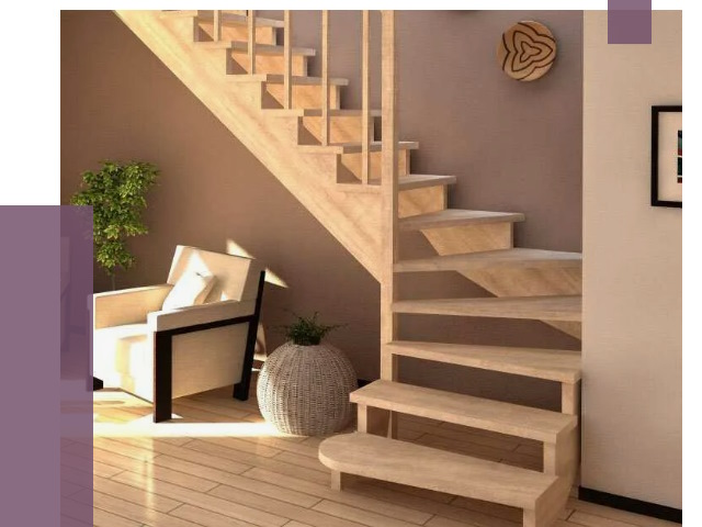 Изготовление Г-образных лестниц в Гукове от 18992 руб. 