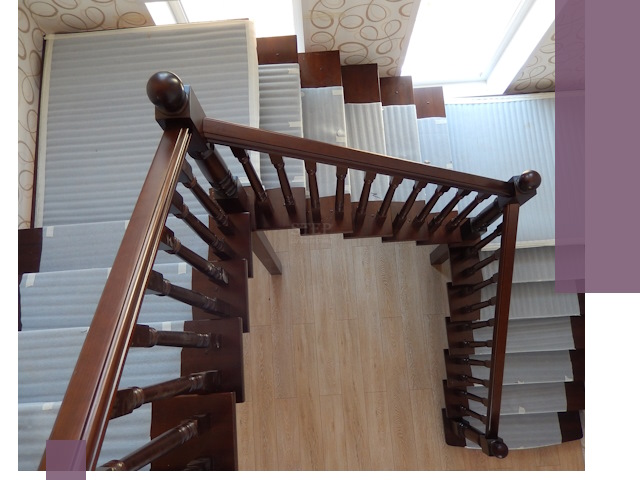 П-образные лестницы под ключ в Гукове — изготовление и монтаж