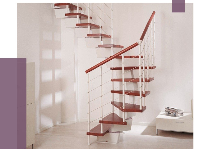 Изготовление лестниц на больцах в Гукове от 9753 руб. | ПРОЛЁТ-Гкв