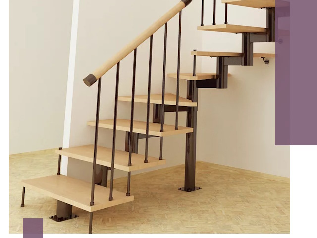 Монтаж лестниц на больцах в Гукове — быстро и надежно