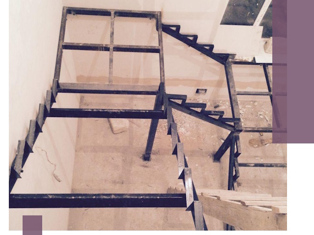 Монтаж лестниц на металлокаркасе в Гукове быстро и качественно