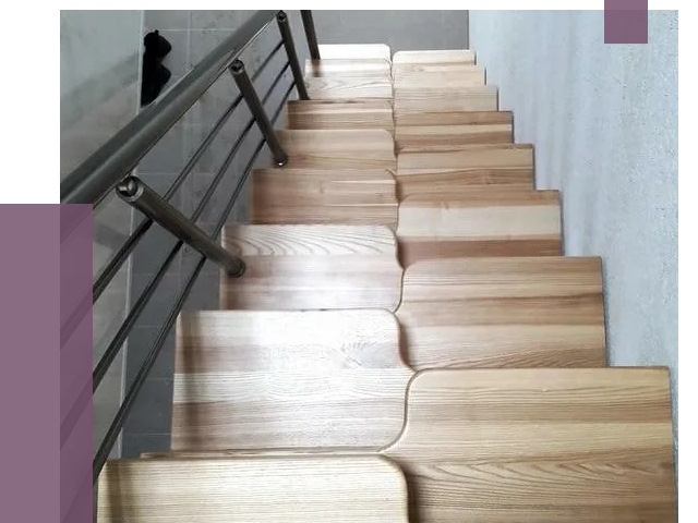 Лестницы гусиный шаг в Гукове от 13089 руб. под ключ | ПРОЛЁТ-Гкв