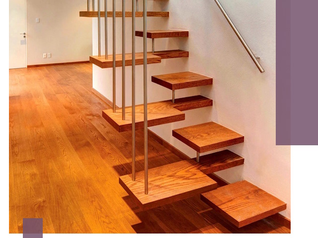 Лестницы «гусиный шаг» на заказ в Гукове для узких пространств