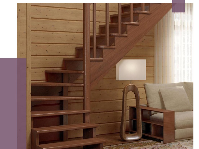 Лестницы эконом класса в Гукове от 18325 руб. бюджетные решения