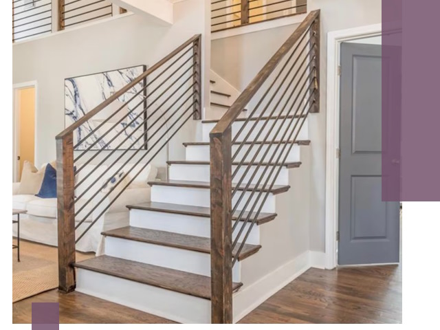 Лестницы для коттеджа под ключ в Гукове — изготовление и монтаж