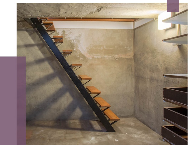 Лестницы в подвал в Гукове от 13192 руб. — монтаж | ПРОЛЁТ-Гкв