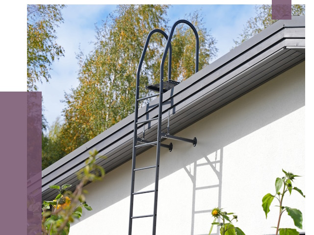 Лестницы на крышу в Гукове от 19197 руб. — монтаж и монтаж ПРОЛЁТ-Гкв