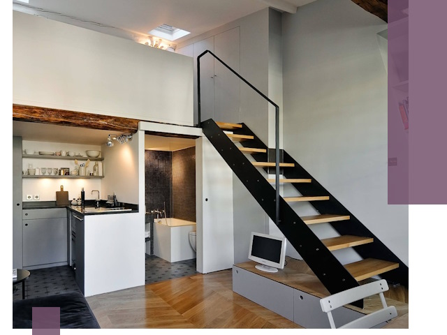 Лестницы на антресоль под ключ в Гукове — изготовление и монтаж