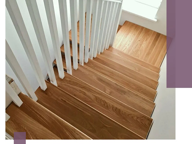 Лестницы из бука в Гукове: изготовление, монтаж и демонтаж