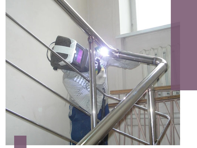 Монтаж перил и ограждений качественно в Гукове