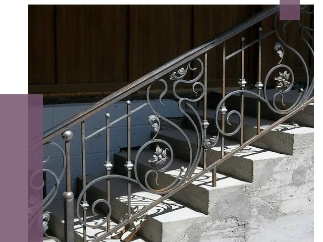 Кованые перила в Гукове от 8726 руб. под ключ — качество от ПРОЛЁТ-Гкв