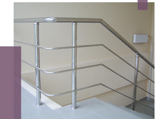 Алюминиевые перила в Гукове от 6365 руб. под ключ | ПРОЛЁТ-Гкв