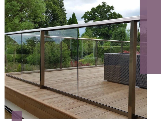 Алюминиевые перила на заказ в Гукове — монтаж и гарантия