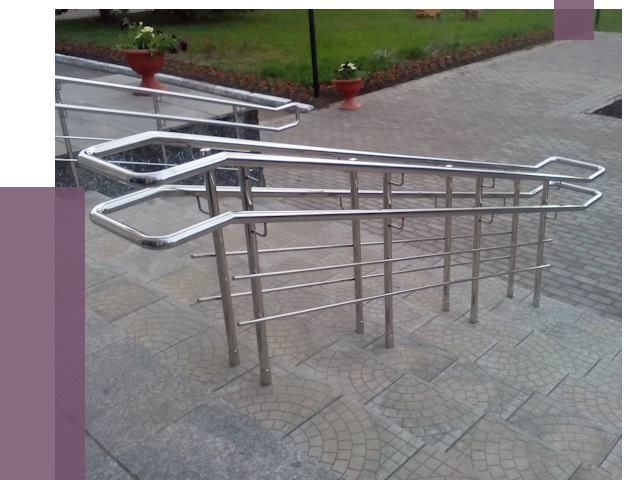 Перила для инвалидов в Гукове от 7617 руб. под ключ | ПРОЛЁТ-Гкв