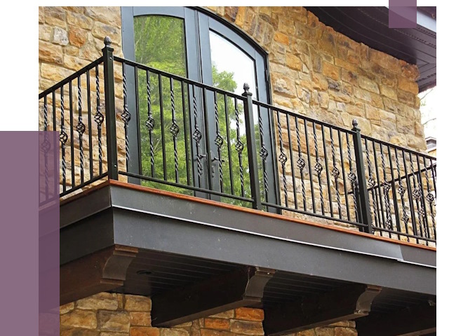 Балконные ограждения в Гукове от 8059 руб. — купить | ПРОЛЁТ-Гкв