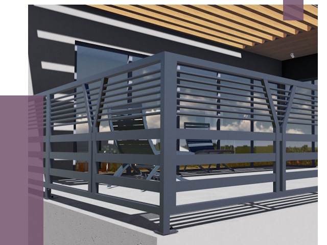 Изготовление балконных ограждений в Гукове от 10779 руб. | ПРОЛЁТ-Гкв