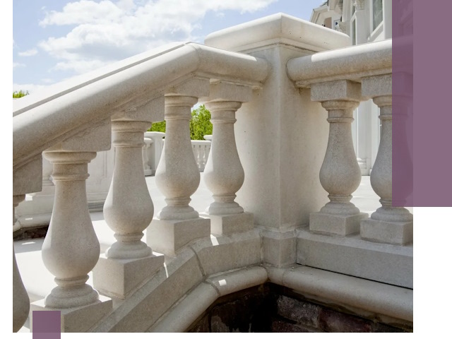 Балюстрады из металла и камня под ключ в Гукове