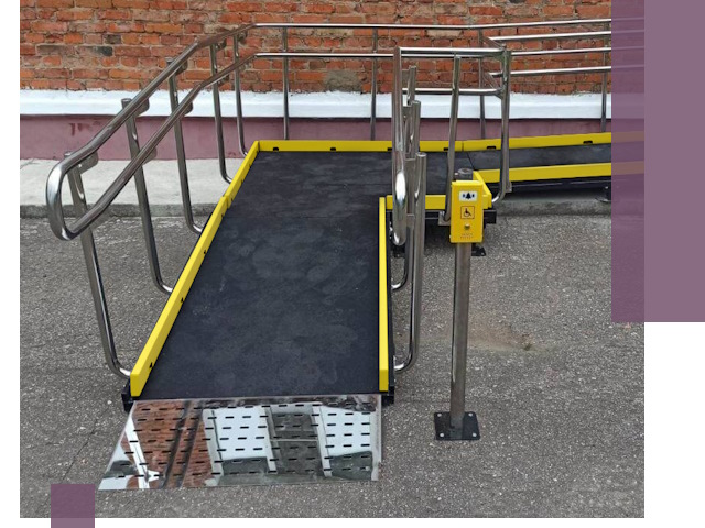 Изготовление наклонных пандусов для инвалидов в Гукове