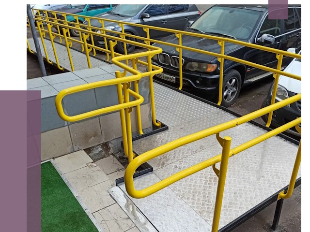 Стационарные пандусы в Гукове от 12319 руб. | ПРОЛЁТ-Гкв