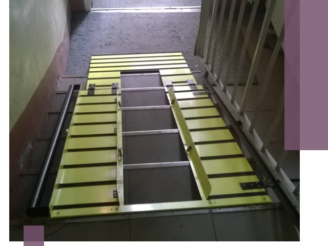 Профессиональный монтаж пандуса в подъезд в Гукове