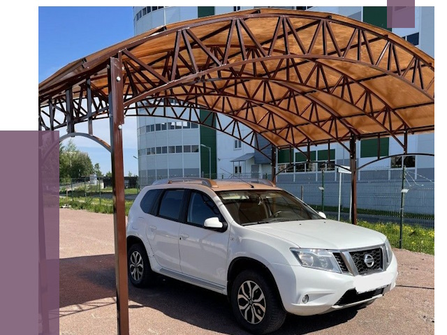 Недорогие навесы в Гукове от 43117 руб.  | ПРОЛЁТ-Гкв