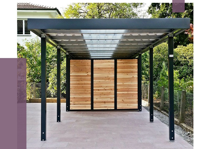 Отдельно стоящие навесы во дворе в Гукове от 80588 руб. | ПРОЛЁТ-Гкв