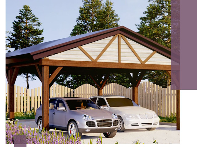 Навесы для автомобиля в Гукове — изготовление и монтаж