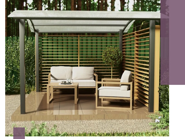 Навесы для дачи в Гукове: изготовление, монтаж и демонтаж