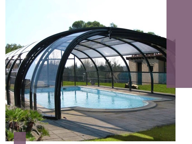 Навесы для бассейна в Гукове: изготовление и монтаж под ключ