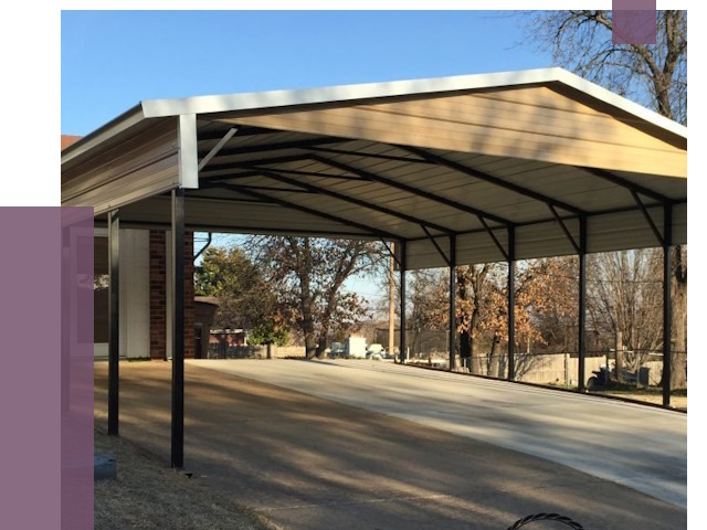 Двускатные навесы в Гукове от 8059 руб.  | ПРОЛЁТ-Гкв