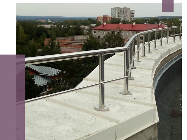 Парапеты и ограждения кровли в Гукове от 4979 руб. 