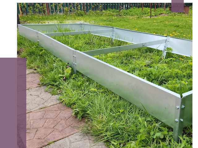 Металлические бордюры для грядок в Гукове от 1797 руб.