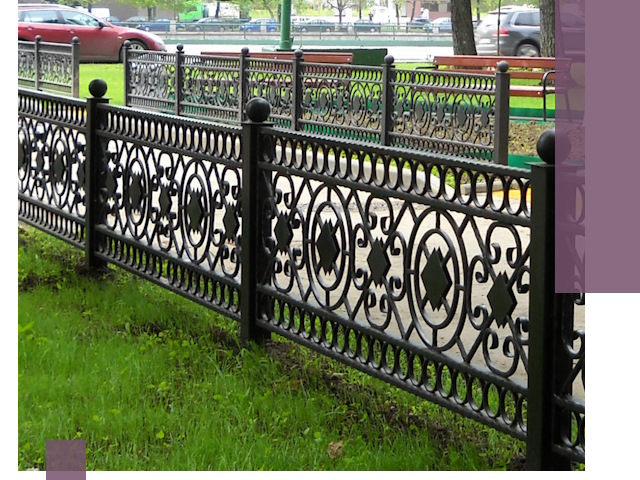 Секционные газонные ограждения под ключ в Гукове