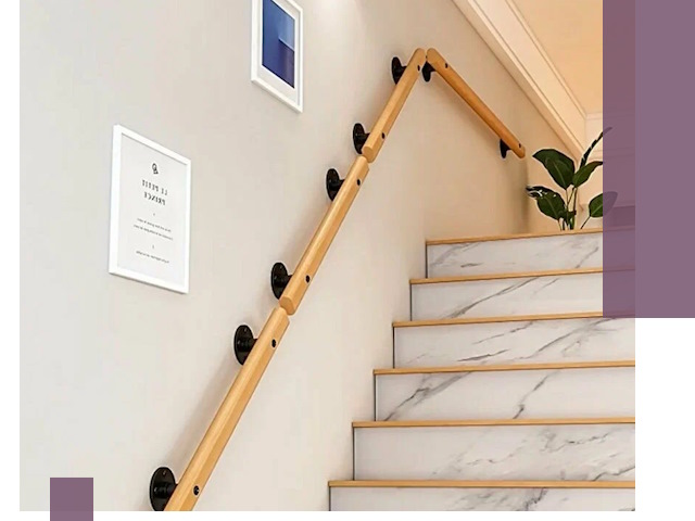 Поручни металлические и деревянные под ключ в Гукове