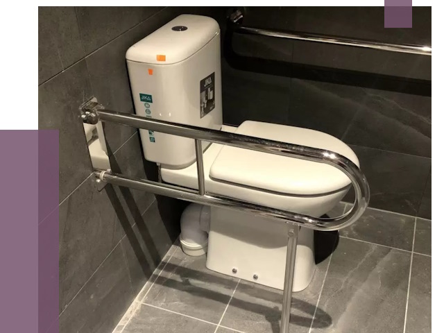 Поручни для санузлов в Гукове от 4312 руб.  | ПРОЛЁТ-Гкв